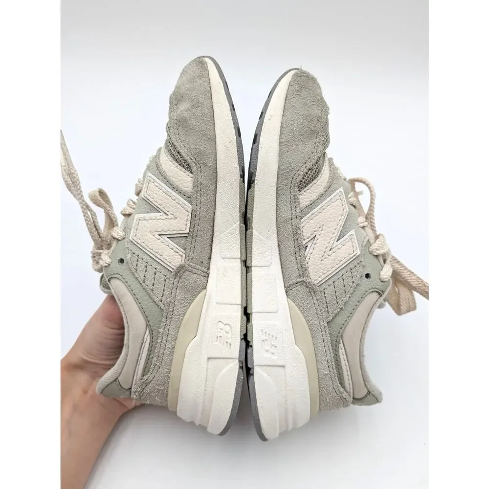 New Balance 997R Sneaker Shoes Little Kids' Olivine Linen Size US13.5 EU32